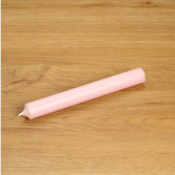 Stabkerze rosa, pastell 180x22 mm