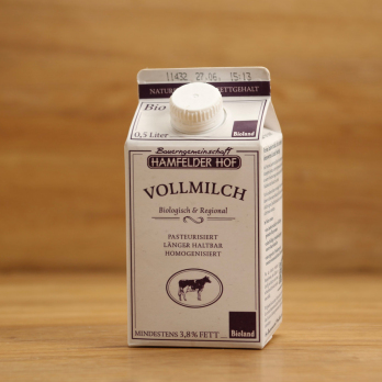 Hamfelder Vollmilch 3,8%  0,5l