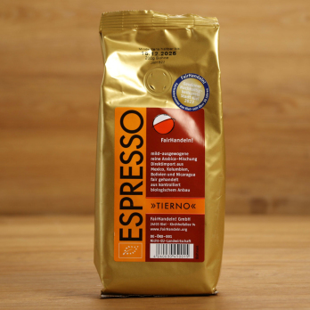 Espresso Tierno, ganze Bohne