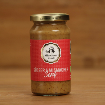 Süßer Hausmacher Senf