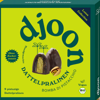 Dattelpralinen Bomba di Pistacchio 9 Stk