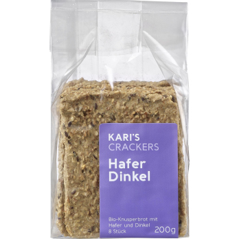 Knekkebrød Hafer und Dinkel